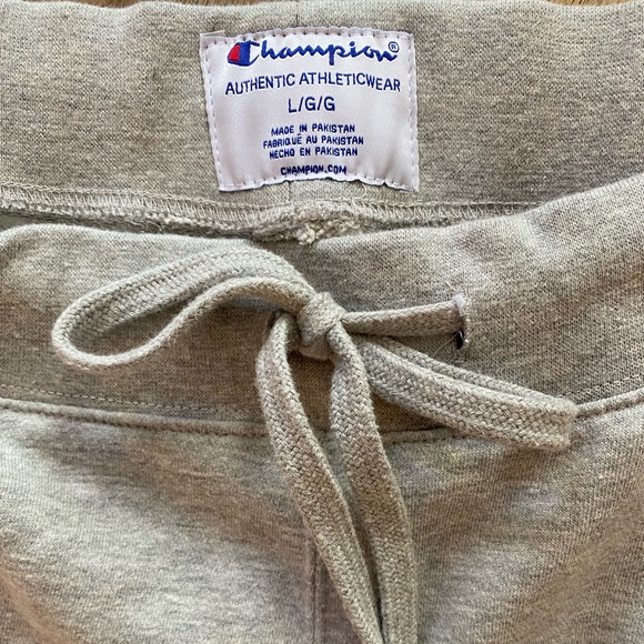 Champion Sweatpants. Gray. Large - Picture 2 of 3